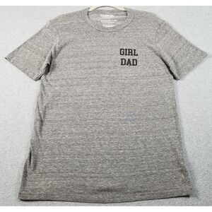 Phenomenal Girl Dad T Shirt Men's Large L Gray Graphic Tee Short Sleeve Stretch